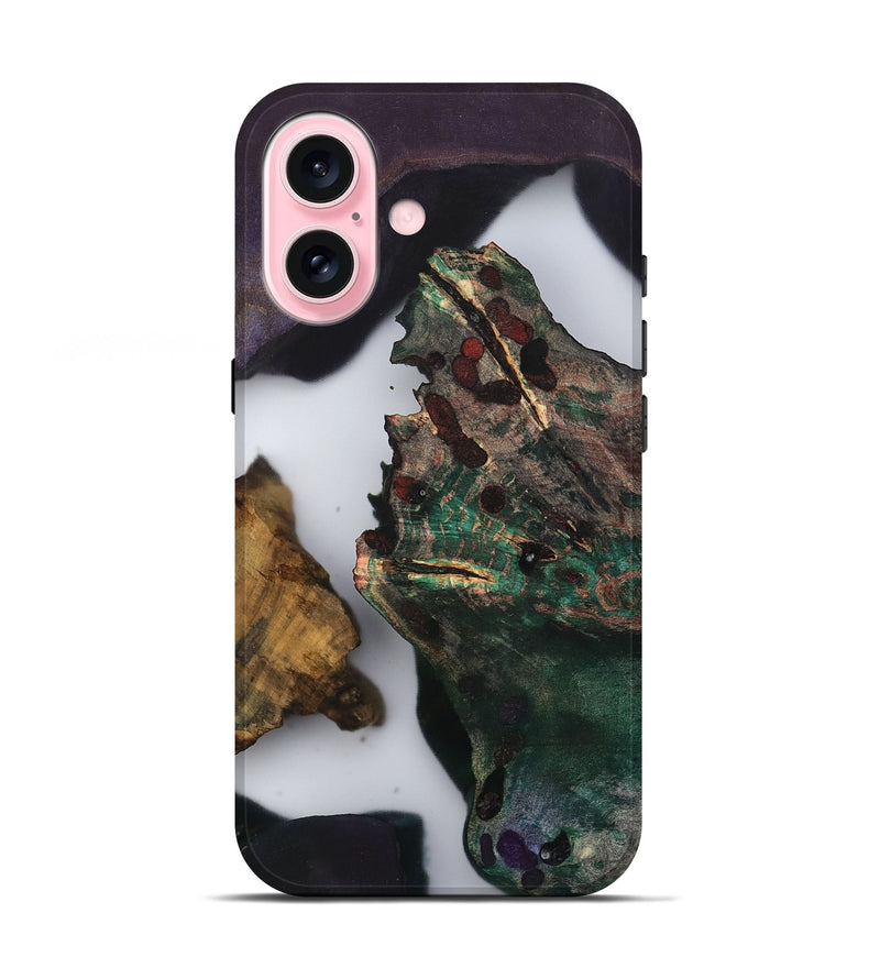 iPhone 17 Wood Live Edge Phone Case - Kamiyah (Clear, 802428)