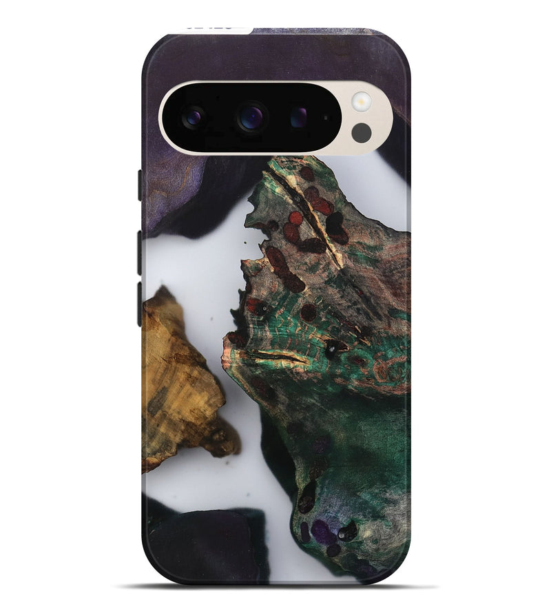 Pixel 10 Pro XL Wood Live Edge Phone Case - Kamiyah (Clear, 802428)