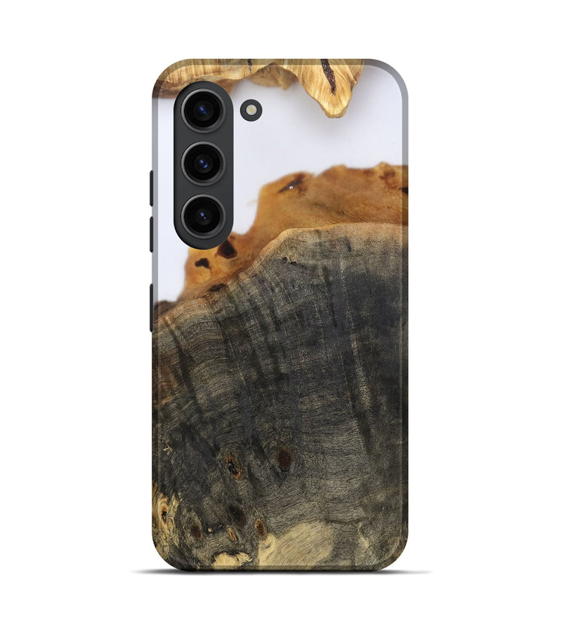 Galaxy S23 Wood Live Edge Phone Case - Laney (Clear, 802429)