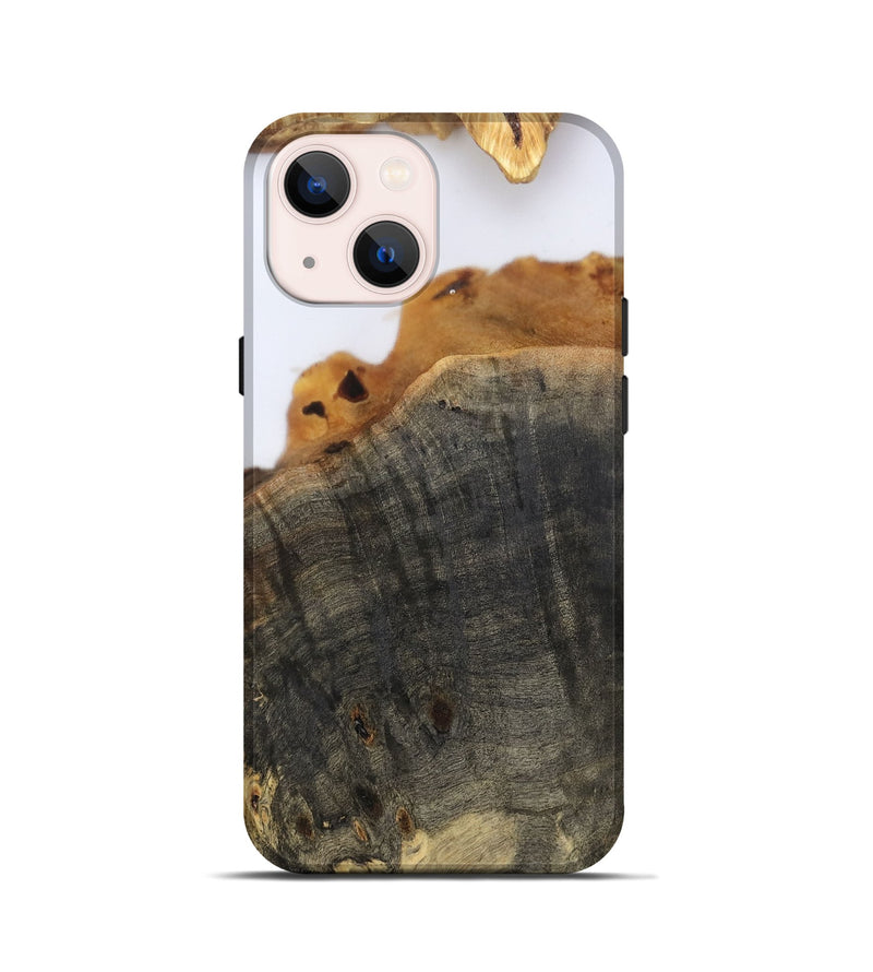 iPhone 13 mini Wood Live Edge Phone Case - Laney (Clear, 802429)