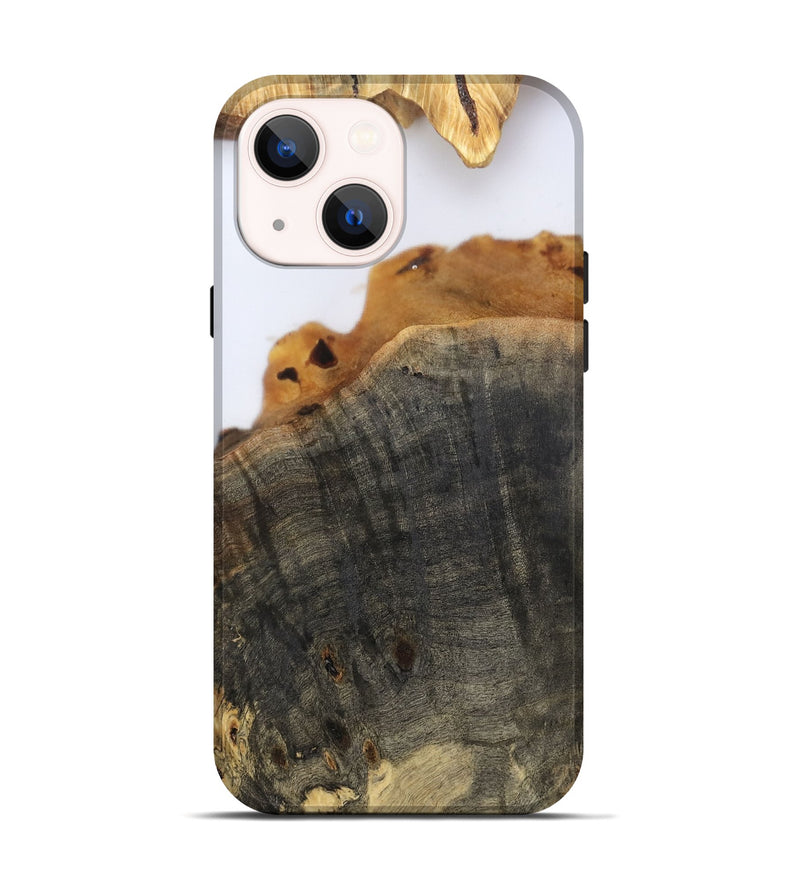 iPhone 14 Wood Live Edge Phone Case - Laney (Clear, 802429)