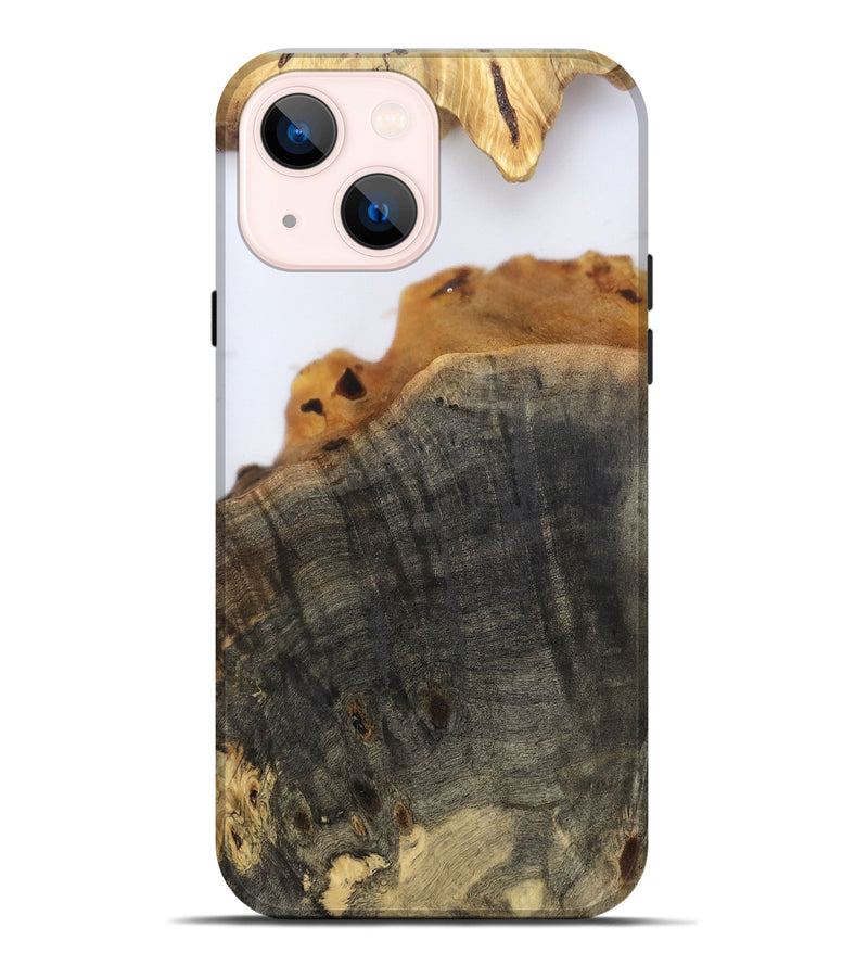 iPhone 14 Plus Wood Live Edge Phone Case - Laney (Clear, 802429)
