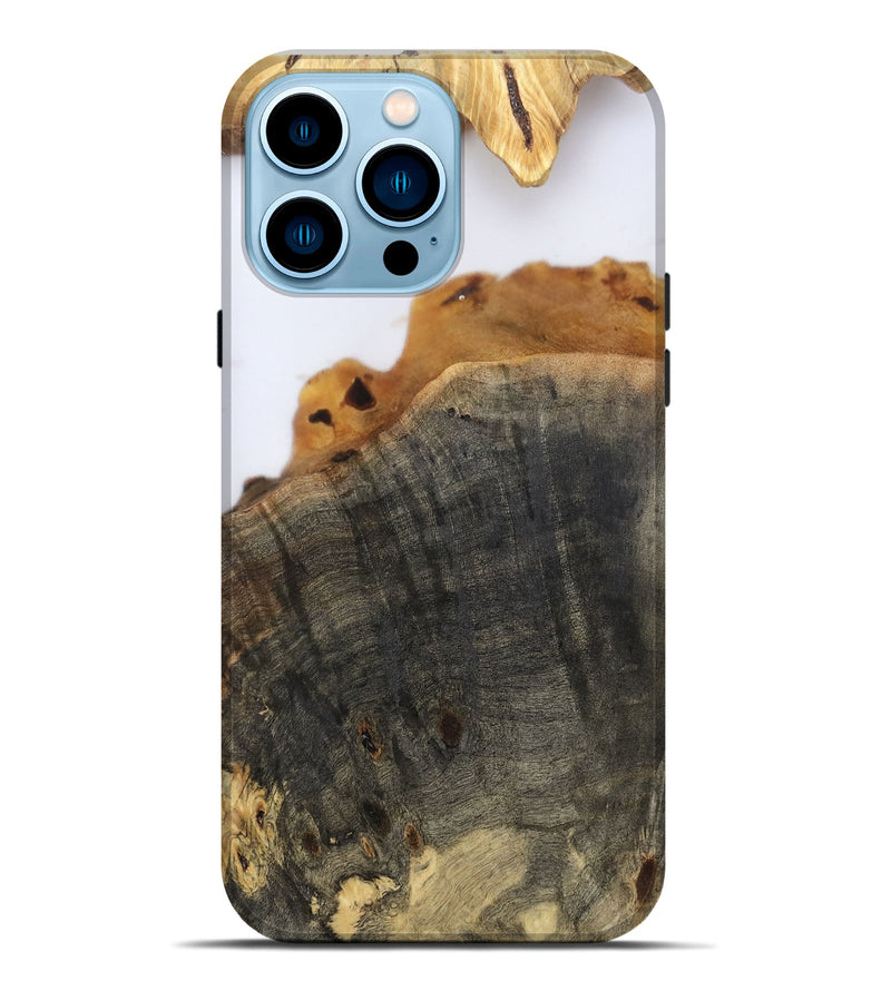 iPhone 14 Pro Max Wood Live Edge Phone Case - Laney (Clear, 802429)