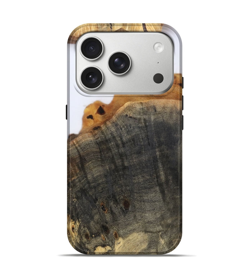 iPhone 17 Pro Wood Live Edge Phone Case - Laney (Clear, 802429)