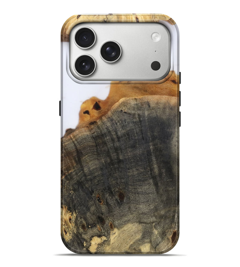iPhone 17 Pro Max Wood Live Edge Phone Case - Laney (Clear, 802429)