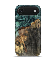 iPhone 17 Air Wood Live Edge Phone Case - Dovie (Green, 802431)
