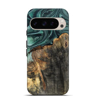 Pixel 10 Wood Live Edge Phone Case - Dovie (Green, 802431)