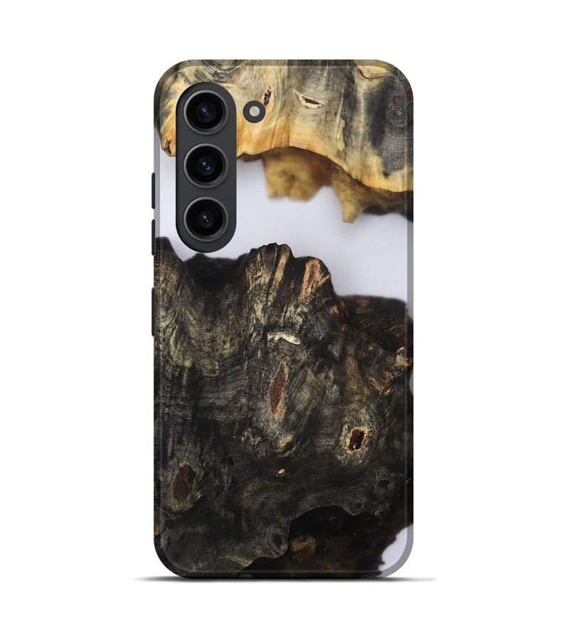 Galaxy S23 Wood Live Edge Phone Case - Orval (Clear, 802435)