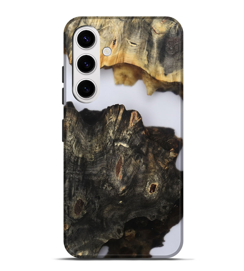 Galaxy S25 Plus Wood Live Edge Phone Case - Orval (Clear, 802435)