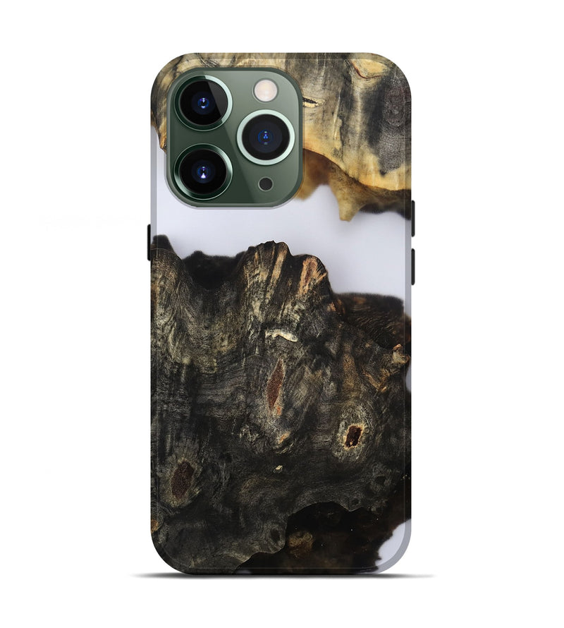 iPhone 13 Pro Wood Live Edge Phone Case - Orval (Clear, 802435)