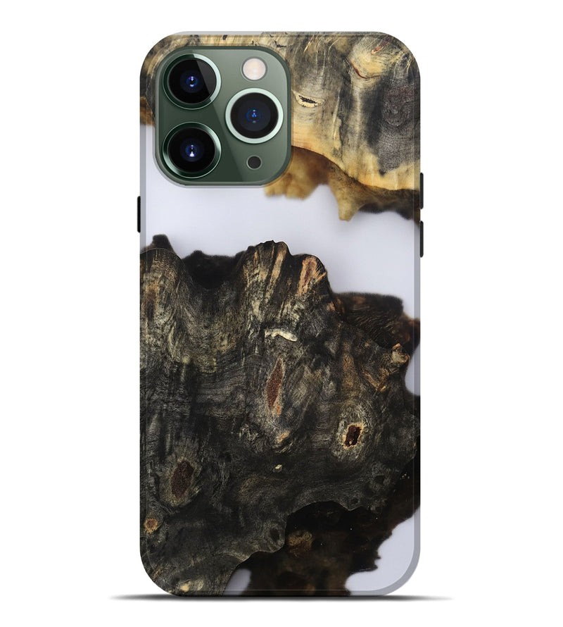 iPhone 13 Pro Max Wood Live Edge Phone Case - Orval (Clear, 802435)