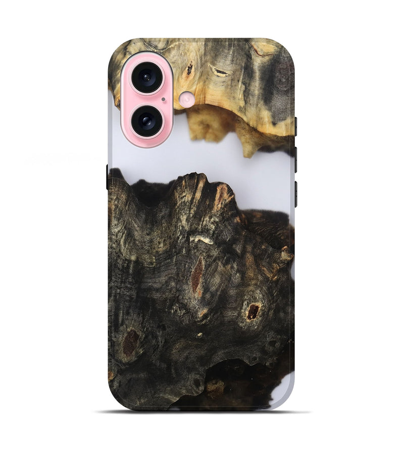 iPhone 17 Wood Live Edge Phone Case - Orval (Clear, 802435)