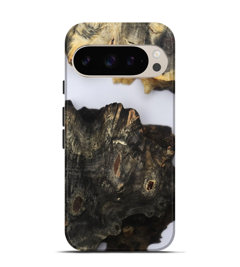 Pixel 9 Wood Live Edge Phone Case - Orval (Clear, 802435)