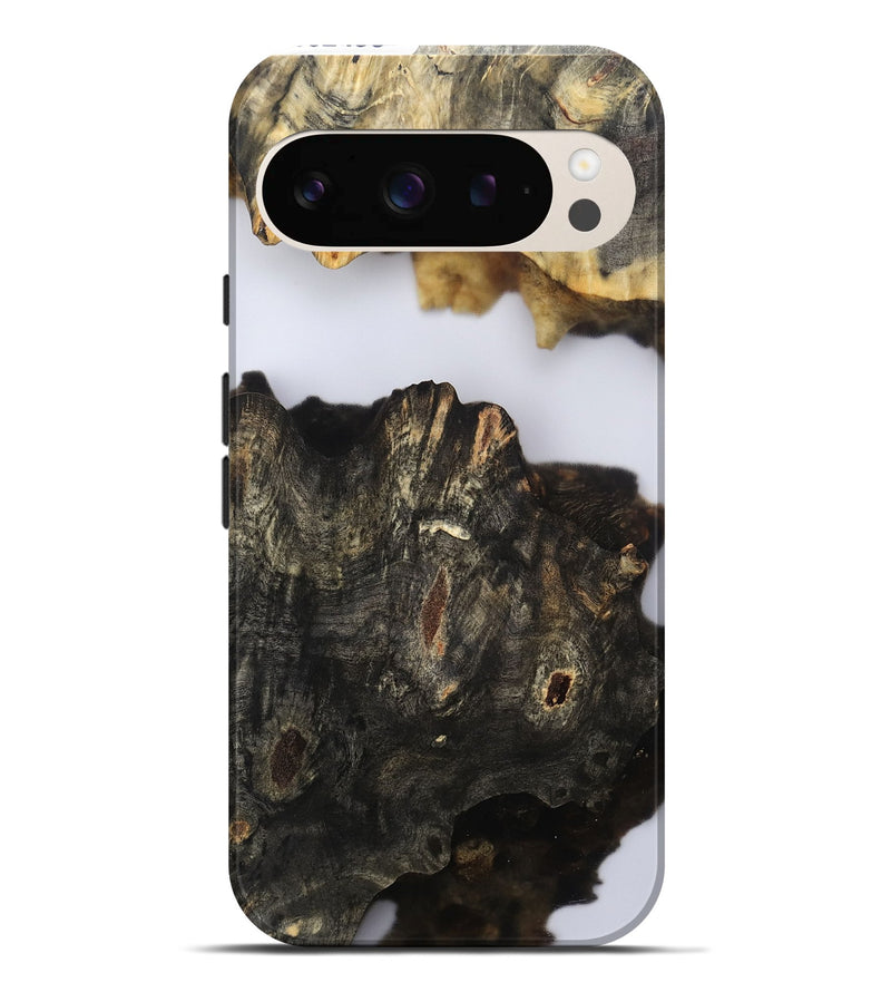 Pixel 9 Pro XL Wood Live Edge Phone Case - Orval (Clear, 802435)