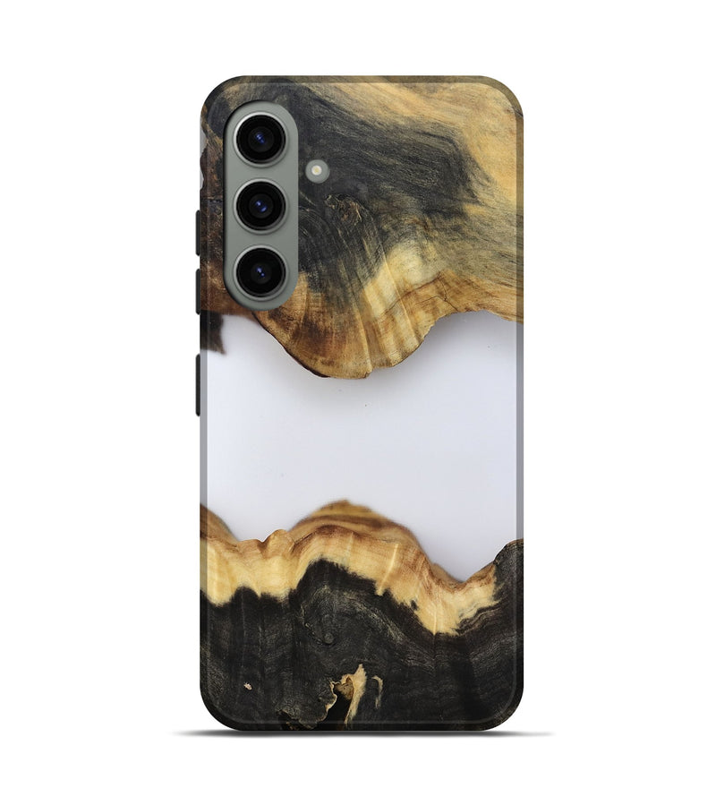 Galaxy S24 Wood Live Edge Phone Case - Kieran (Clear, 802439)