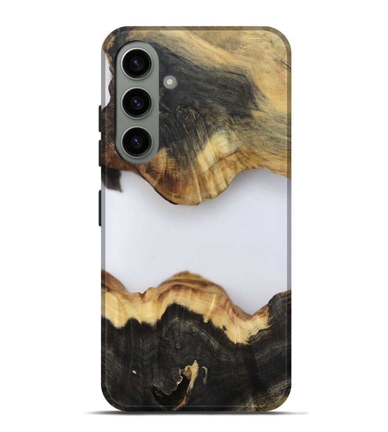 Galaxy S24 Plus Wood Live Edge Phone Case - Kieran (Clear, 802439)