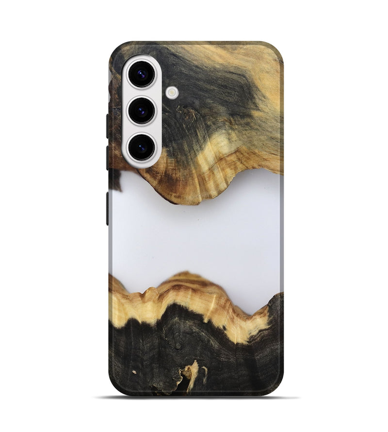 Galaxy S25 Wood Live Edge Phone Case - Kieran (Clear, 802439)