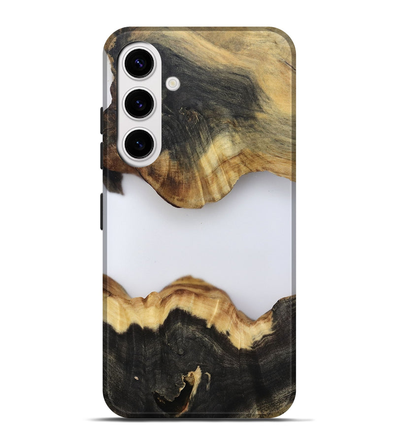 Galaxy S25 Plus Wood Live Edge Phone Case - Kieran (Clear, 802439)