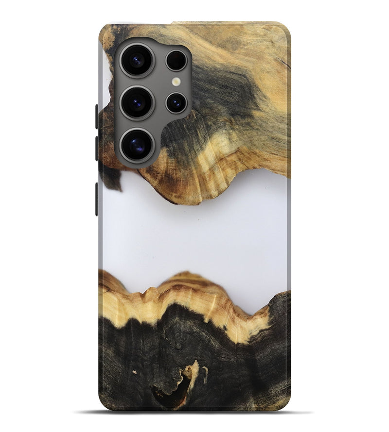 Galaxy S25 Ultra Wood Live Edge Phone Case - Kieran (Clear, 802439)