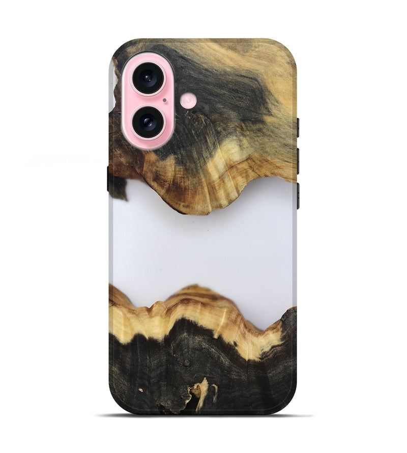 iPhone 17 Wood Live Edge Phone Case - Kieran (Clear, 802439)