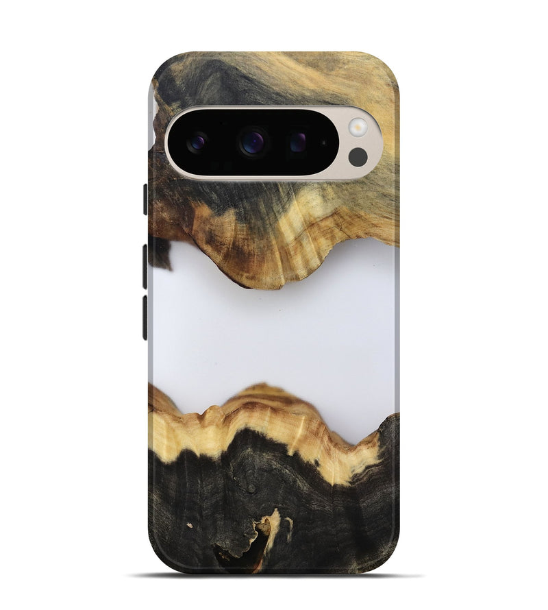 Pixel 10 Wood Live Edge Phone Case - Kieran (Clear, 802439)