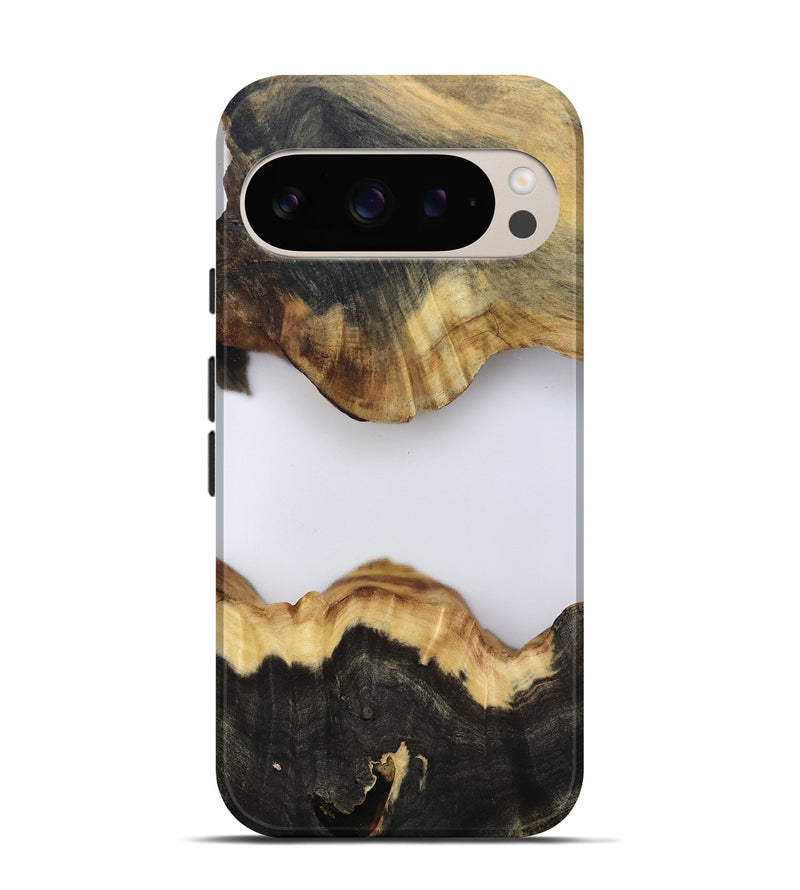 Pixel 9 Wood Live Edge Phone Case - Kieran (Clear, 802439)