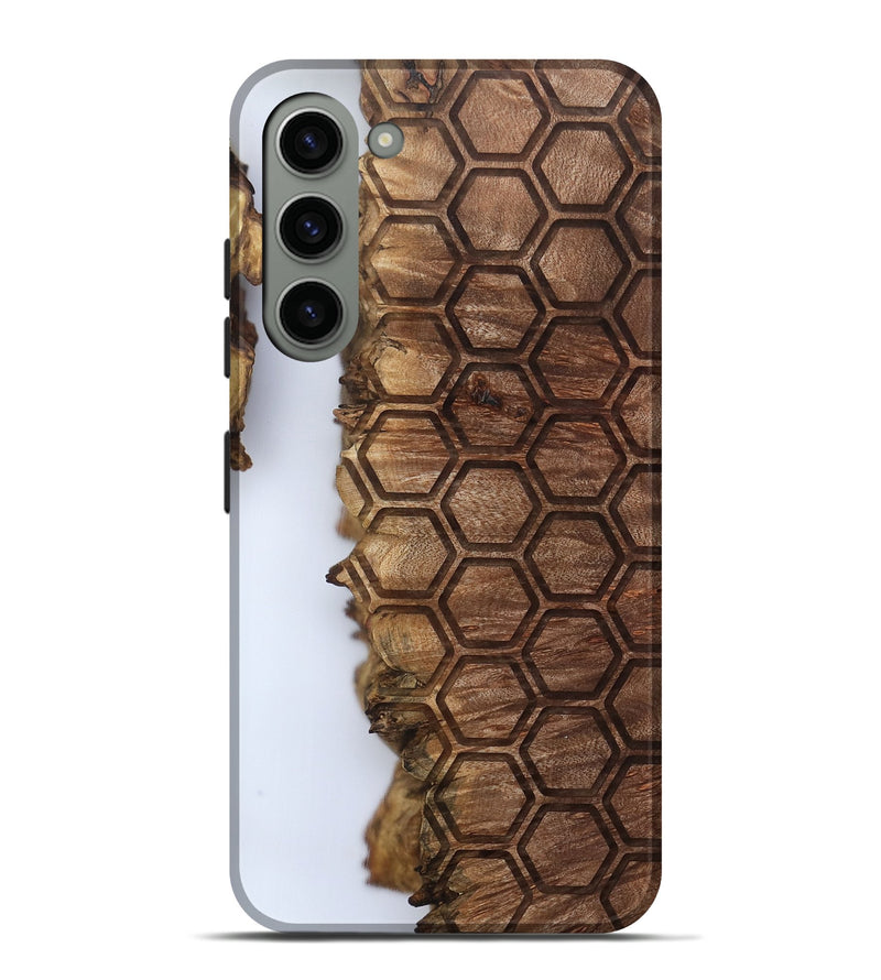 Galaxy S23 Plus Wood Live Edge Phone Case - Ottilie (Clear, 802440)