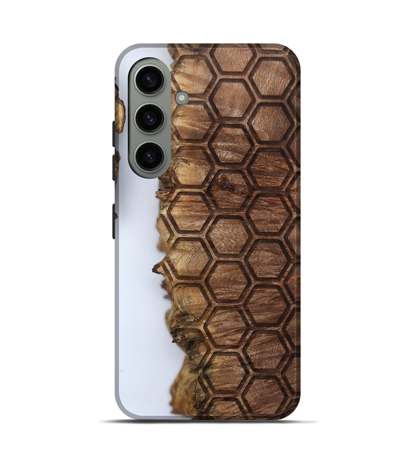 Galaxy S24 Wood Live Edge Phone Case - Ottilie (Clear, 802440)