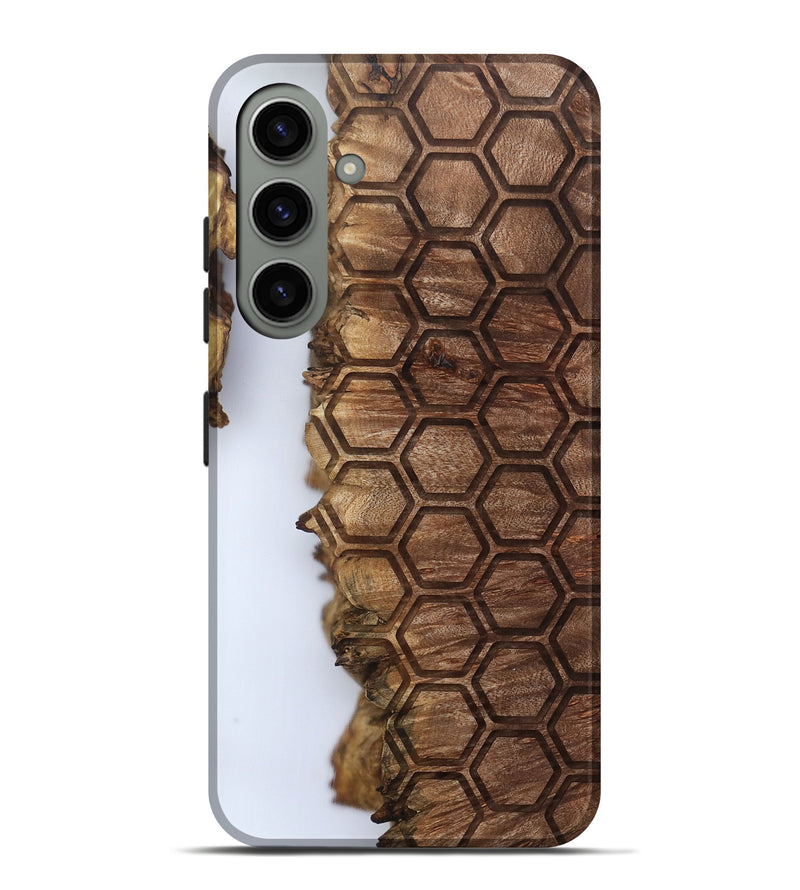 Galaxy S24 Plus Wood Live Edge Phone Case - Ottilie (Clear, 802440)