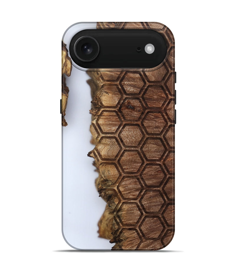 iPhone 17 Air Wood Live Edge Phone Case - Ottilie (Clear, 802440)