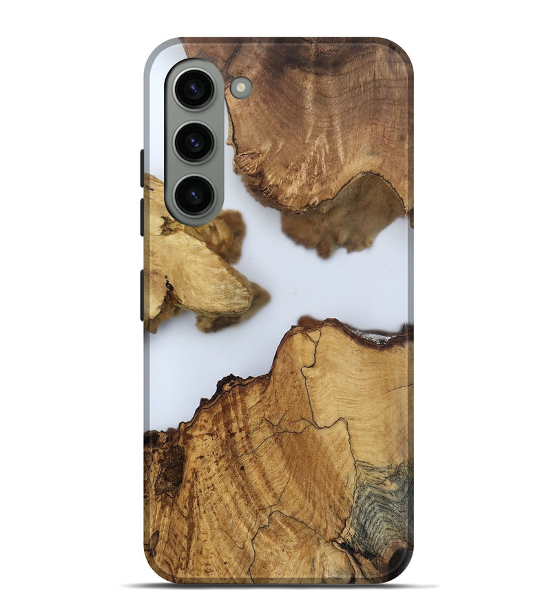 Galaxy S23 Plus Wood Live Edge Phone Case - Lian (Clear, 802442)