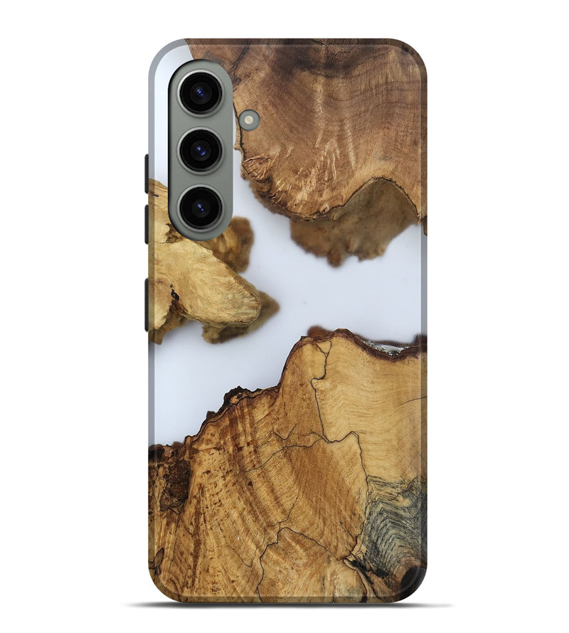 Galaxy S24 Plus Wood Live Edge Phone Case - Lian (Clear, 802442)