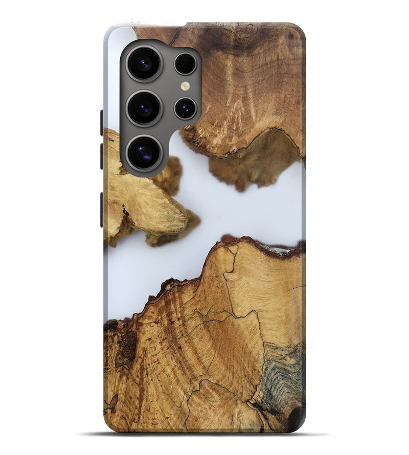 Galaxy S25 Ultra Wood Live Edge Phone Case - Lian (Clear, 802442)