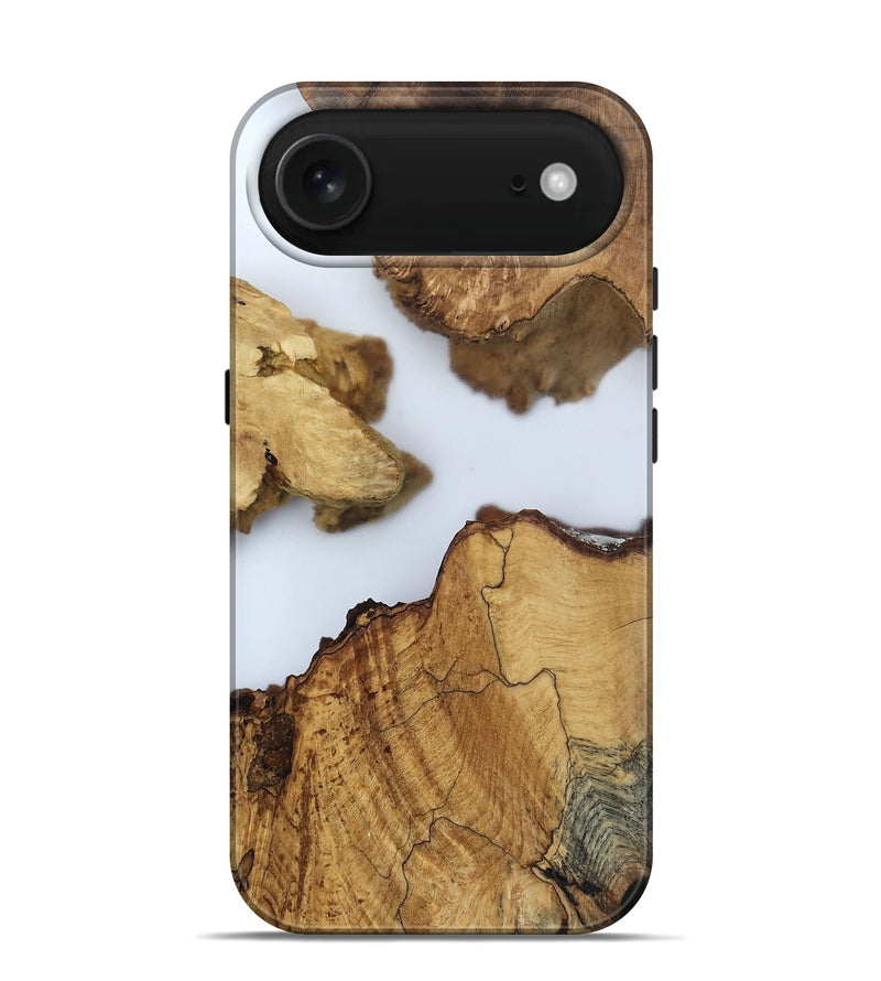 iPhone 17 Air Wood Live Edge Phone Case - Lian (Clear, 802442)