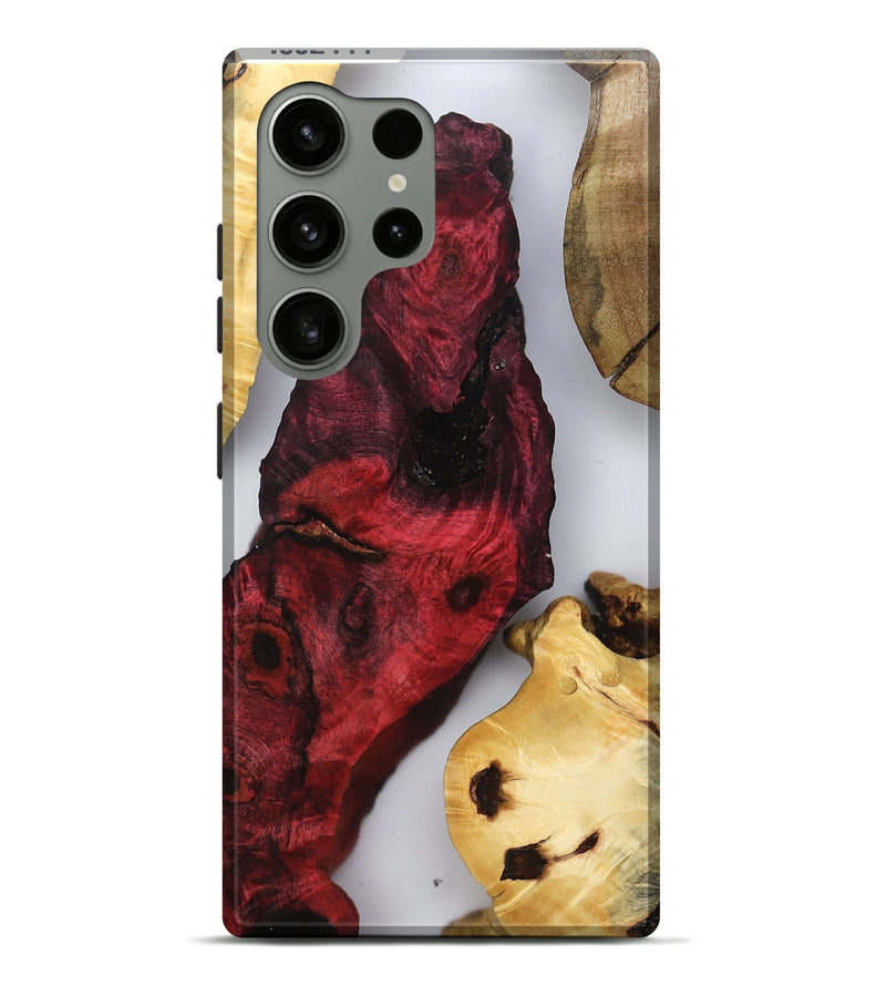 Galaxy S24 Ultra Wood Live Edge Phone Case - Chandra (Clear, 802444)