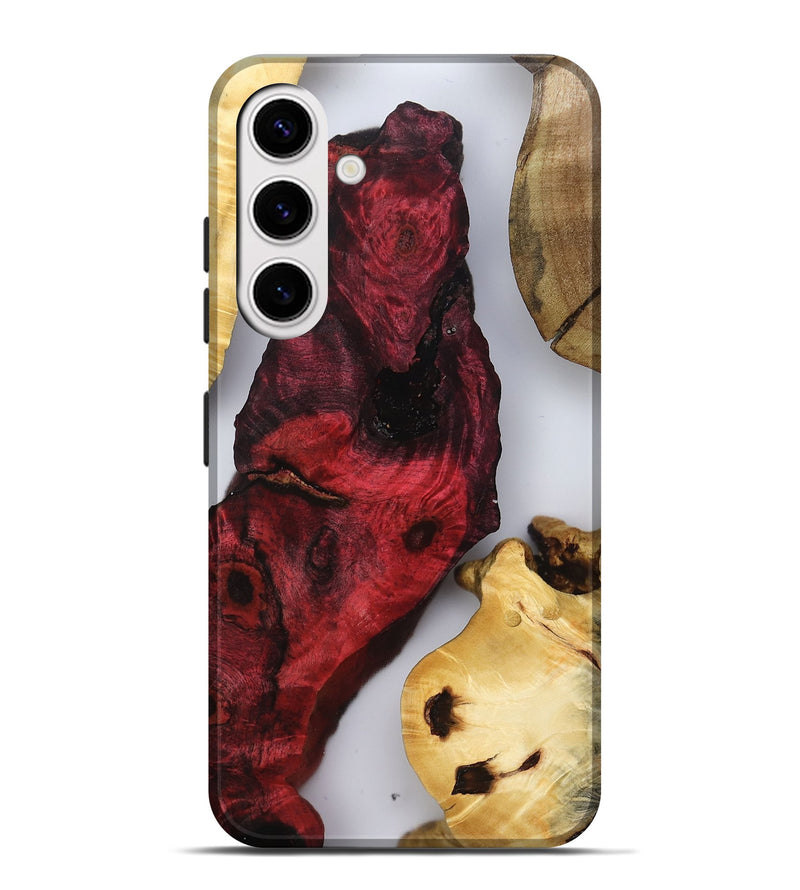 Galaxy S25 Plus Wood Live Edge Phone Case - Chandra (Clear, 802444)
