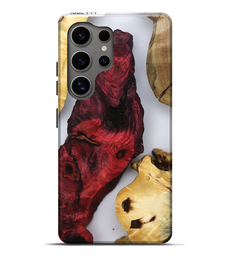 Galaxy S25 Ultra Wood Live Edge Phone Case - Chandra (Clear, 802444)