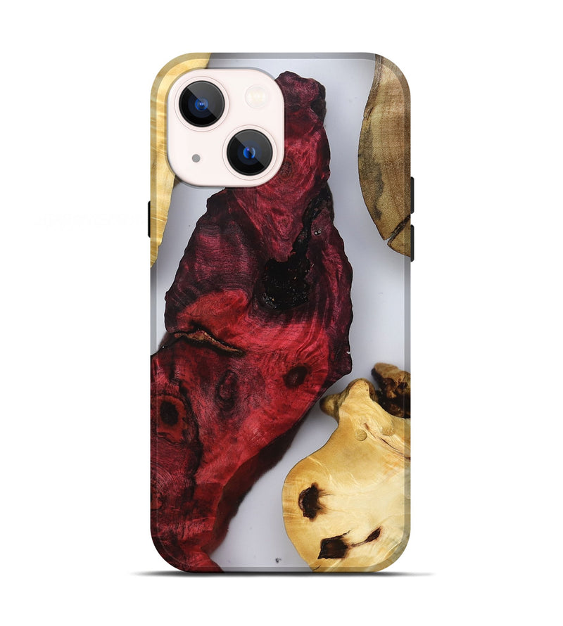 iPhone 13 Wood Live Edge Phone Case - Chandra (Clear, 802444)