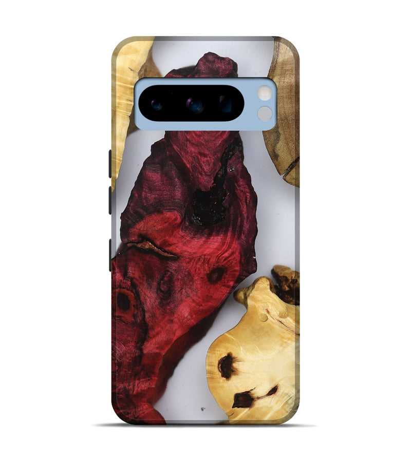 Pixel 8 Pro Wood Live Edge Phone Case - Chandra (Clear, 802444)