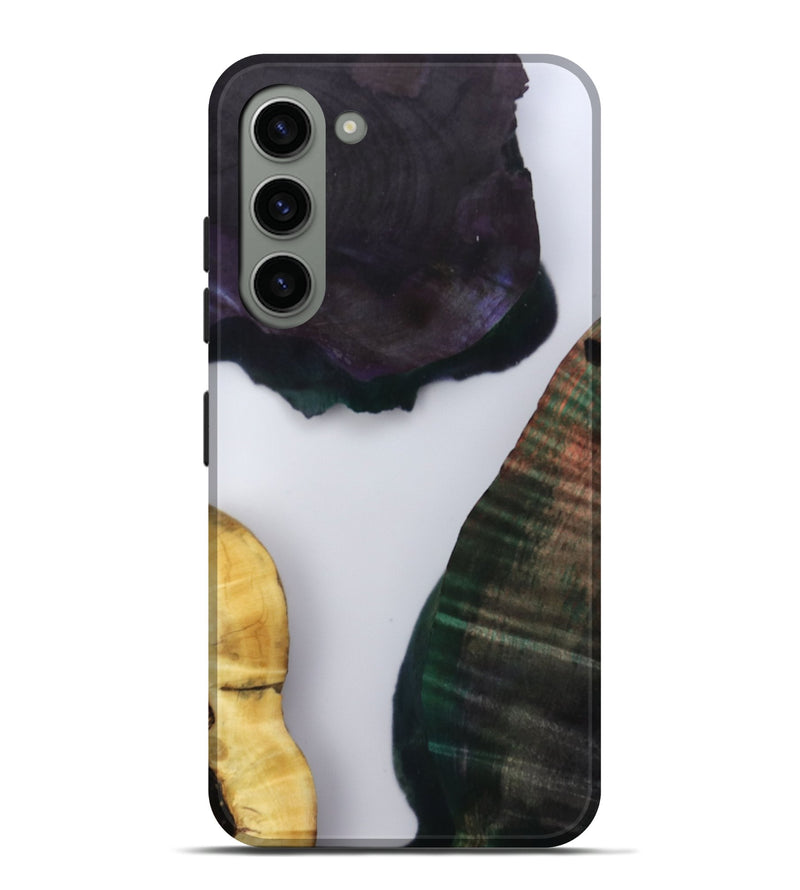 Galaxy S23 Plus Wood Live Edge Phone Case - Lizette (Clear, 802447)