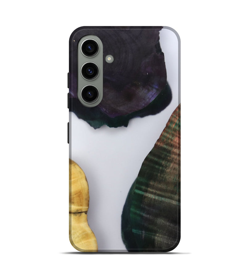 Galaxy S24 Wood Live Edge Phone Case - Lizette (Clear, 802447)