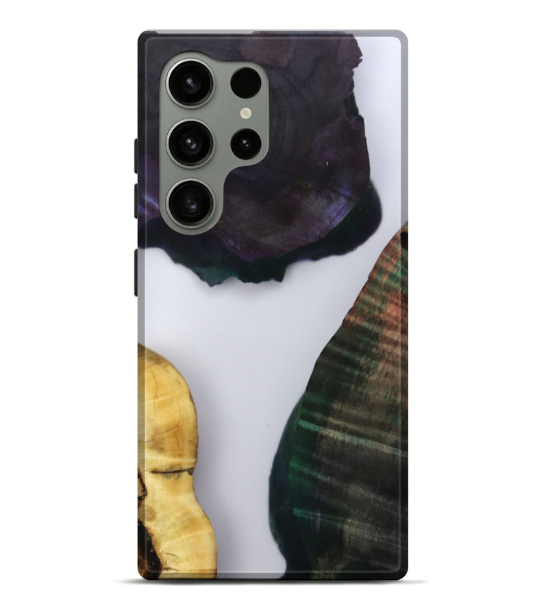 Galaxy S24 Ultra Wood Live Edge Phone Case - Lizette (Clear, 802447)