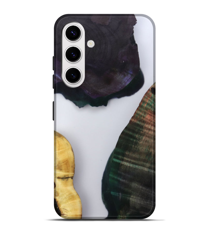 Galaxy S25 Plus Wood Live Edge Phone Case - Lizette (Clear, 802447)