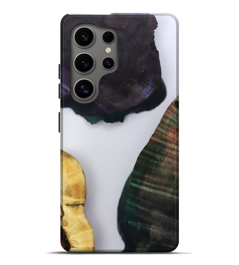 Galaxy S25 Ultra Wood Live Edge Phone Case - Lizette (Clear, 802447)