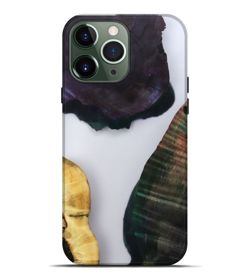 iPhone 13 Pro Max Wood Live Edge Phone Case - Lizette (Clear, 802447)