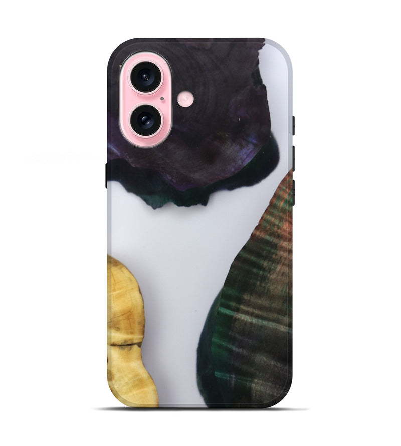 iPhone 17 Wood Live Edge Phone Case - Lizette (Clear, 802447)