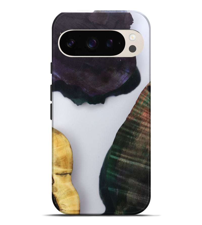 Pixel 10 Pro XL Wood Live Edge Phone Case - Lizette (Clear, 802447)