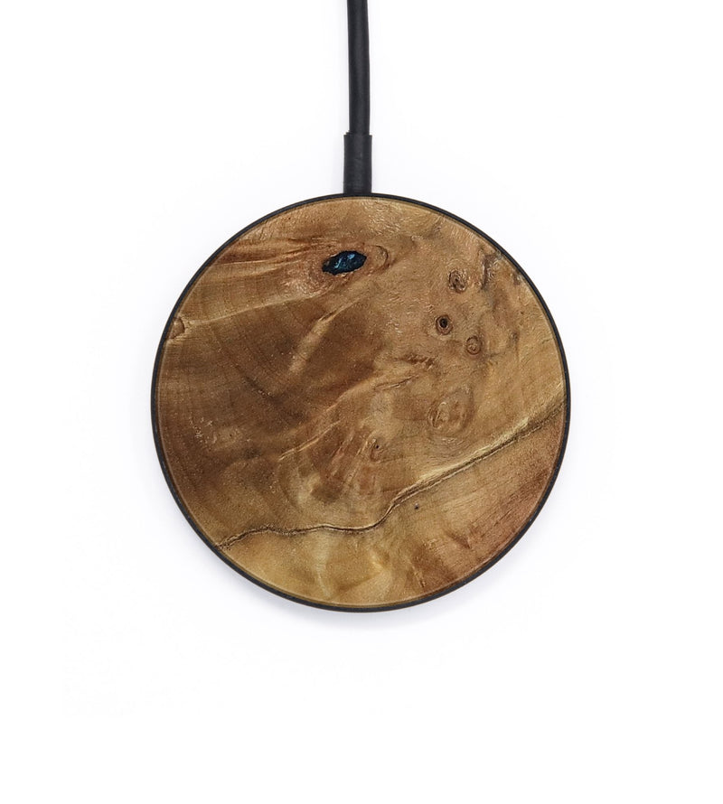 Circle Wood Wireless Charger - Helena (Teal & Gold, 802450)