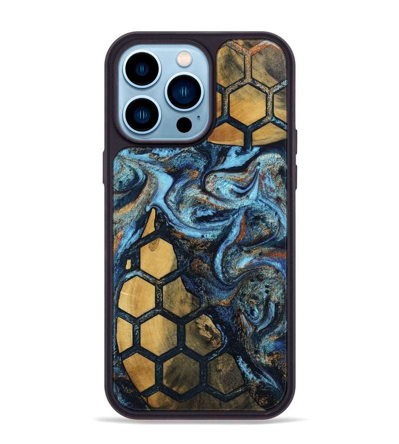 iPhone 14 Pro Max Wood Phone Case - Madison (Pattern, 802463)