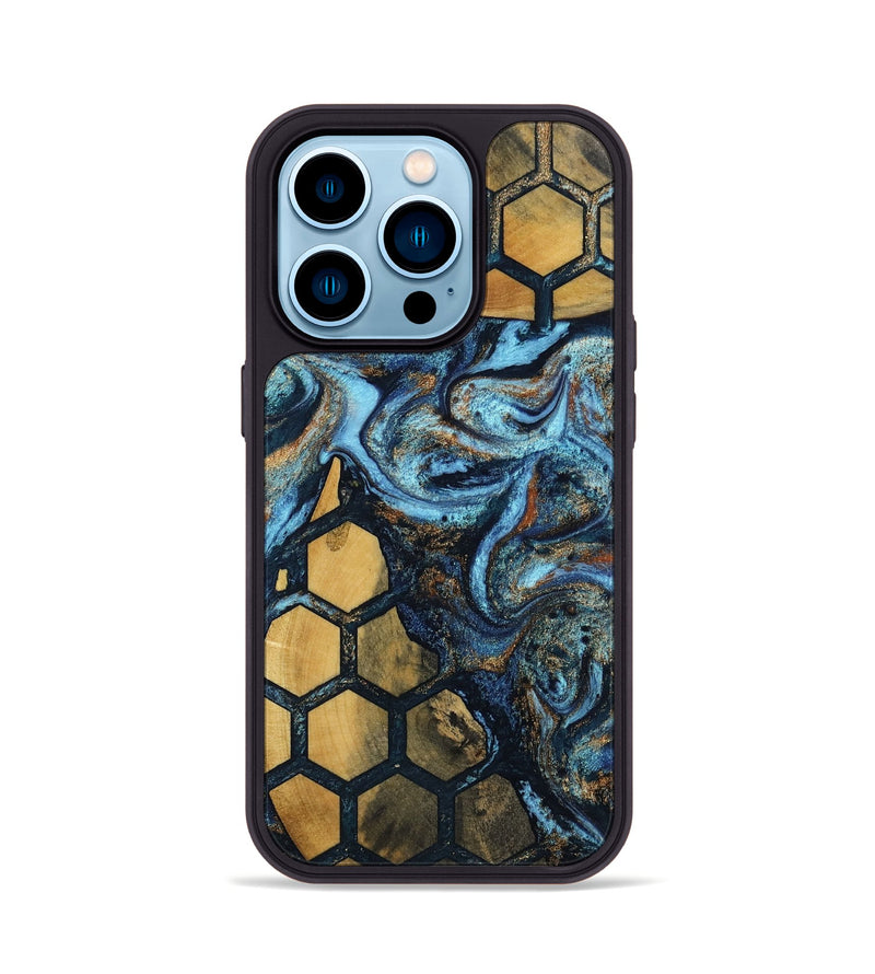 iPhone 14 Pro Wood Phone Case - Madison (Pattern, 802463)